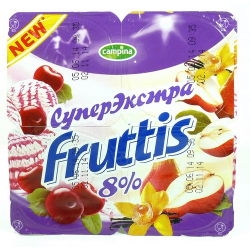 Отзыв о Продукт йогуртный пастеризованный Fruttis "Суперэкстра"