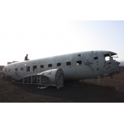 Отзыв о Экскурсия к потерпевшему крушение самолету Douglas Super DC-3 на пляже Sudurlandsvegur (Исландия, Вик)