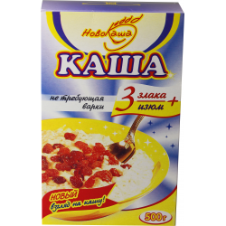 Отзыв о Каша НовоКаша 3 злака+изюм | Вкусный завтрак.