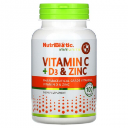 Отзыв о БАД NutriBiotic Vitamin C+D3 & Zinc