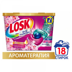 Отзыв о Капсулы для стирки Losk 3+1 Ароматерапия | удобные капсулы с ...