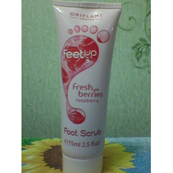 Отзыв о Скраб для ног Oriflame Fresh Berries Raspberry