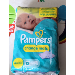 Отзыв о Одноразовые пеленки Pampers change mats