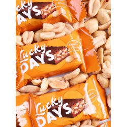 Отзывы о Конфеты Lucky Days глазированные карамель с арахисом