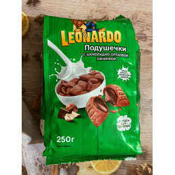 Отзывы о Подушечки Leonardo с шоколадно-ореховой начинкой