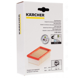 Отзыв о Плоский складчатый фильтр для хозяйственных пылесосов Karcher WD / MV