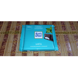 Темный шоколад Ritter Sport "Мята"