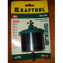 Отзыв о Кольцевая пила наборная Kraftool 29580-h7-42