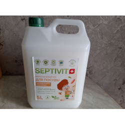 Отзыв о Гель для мытья посуды Septivit "Миндальное молочко" | Приятный ...