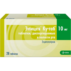 Отзыв о Таблетки диспергируемые в полости рта КРКА "Элицея Ку-таб ...