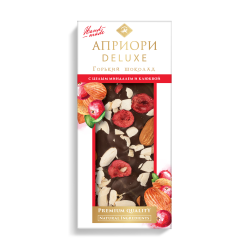 Отзывы о Горький шоколад Априори Deluxe "С цельным миндалем и клюквой"