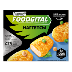 Отзыв о Наггетсы Горячая штучка Foodgital | Мясо без мяса: первый опыт