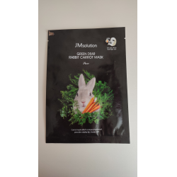 Отзыв о Тканевая маска JMSOLUTION Green Dear Rabbit Carrot