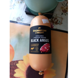 Отзыв о Колбаса вареная с мраморной говядиной Black Angus "Владимирский ...