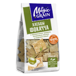 Отзыв о Хлебцы фокачча Magic Grain с прованскими травами, оливковым маслом и морской солью