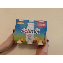 Отзыв о Кисломолочные продукты Danone Actimel Мультифрукт