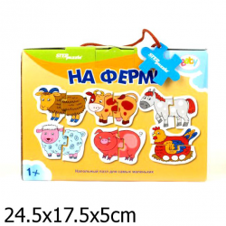 Отзыв о Пазлы Step Puzzle Baby Step "На ферме"