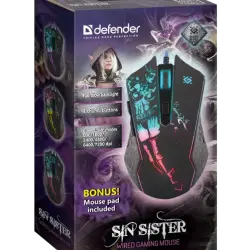 Отзыв о Компьютерная мышь Defender Sin Sister