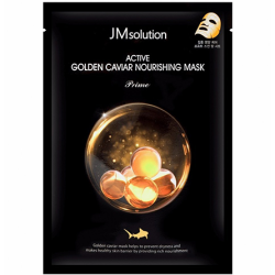 Отзыв о Тканевая маска для лица JMsolution Active Golden Caviar Nourishing Mask Prime