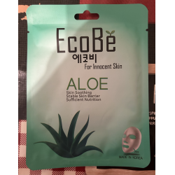 Отзыв о Тканевая маска для лица EcoBe Aloe