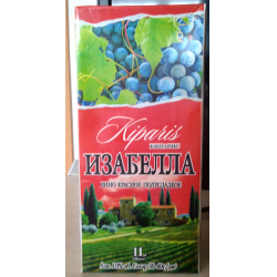 Отзыв о Вино красное полусладкое в пакете Винодельня Юбилейная "Изабелла"