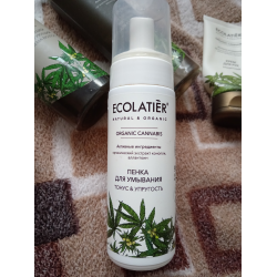 Отзыв о Пенка для умывания Ecolatier Organic Cannabis "Тонус и ...