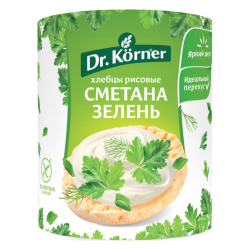 Отзыв о Хлебцы рисовые Dr.Korner "Сметана и зелень"