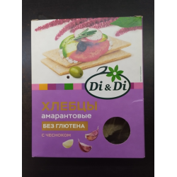 Отзыв о Хлебцы амарантовые Di&Di с чесноком