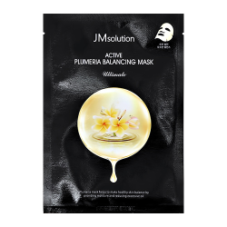 Отзыв о Тканевая маска для лица JMsolution Active Plumeria Balancing Mask Ultimate с экстрактом плюмерии