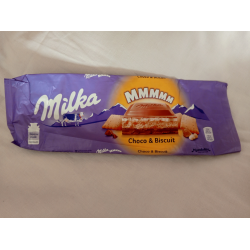 Отзыв о Шоколад молочный Milka Choco and Biscuit "с шоколадной и молочной начинкой и печеньем"