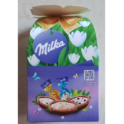 Отзыв о Набор фигурного молочного шоколада Milka в форме яйца с начинкой