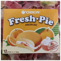 Отзыв о Бисквитное пирожное ORION Fresh Pie "Апельсин"