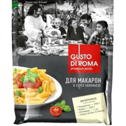 Отзыв о Сухая смесь Gusto di roma для приготовления макарон в соусе болоньезе