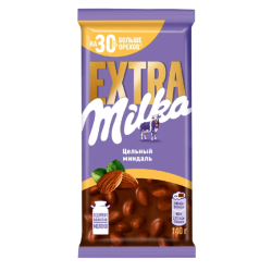 Отзыв о Шоколад молочный Milka Extra с цельным миндалем