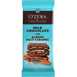 Отзыв о Шоколад молочный O'Zera Almond Salt Caramel