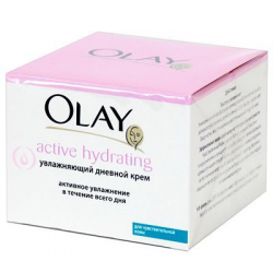 Отзыв о Увлажняющий дневной крем Olay Active Hydrating для чувствительной кожи