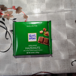 Отзыв о Молочный шоколад Ritter Sport Avellanas hazelnuts