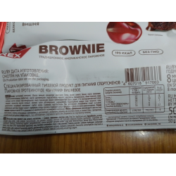 Отзыв о Пирожное протеиновое Protein Rex Brownie вишня