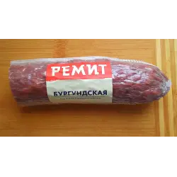 Отзыв о Колбаса сырокопченая Ремит "Бургундская"