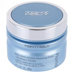 Отзыв о Ночная маска для лица Tony Moly Floria Berry Anti-Wrinkle Sleeping Pack-Blueberry Flower