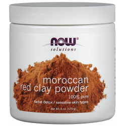 Отзыв о Глина Now Foods Solutions Moroccan red Clay Powder