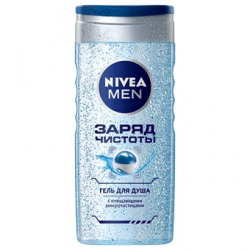 Отзыв о Гель для душа Nivea Men "Заряд чистоты"