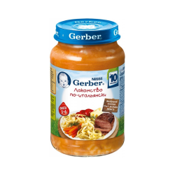Отзывы о Детское питание Gerber "Лакомство по-итальянски"