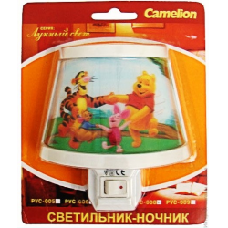 Отзыв о Светильник-ночник Camelion PVC-008