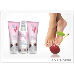 Отзыв о Скраб для ног Avon Foot Works "Вишневый лед"