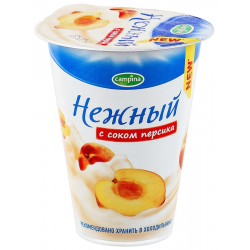 Отзыв о Продукт йогуртный пастеризованный Campina "Нежный"