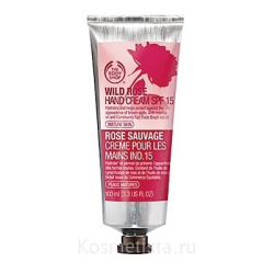 Отзыв о Крем для рук The Body Shop "Дикая роза" SPF 15