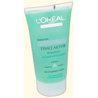 Отзыв о Гель-мусс для умывания Loreal Трио Актив