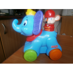 Отзыв о Игрушка слон с мышонком Fisher Price