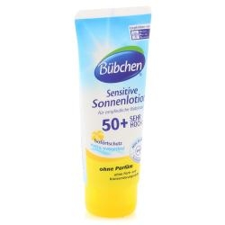 Отзыв о Солнцезащитное молочко для младенцев с чувствительной кожей Bubchen SPF 50+